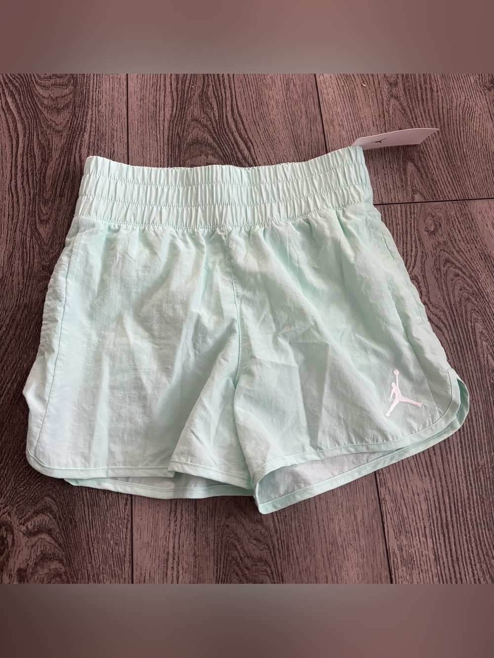 Jordan girls Mint Green Athletic Shorts
